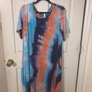 NWT Boutique Tie Dye Dress